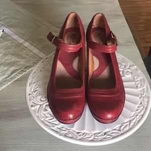 Oxblood Mary Janes
